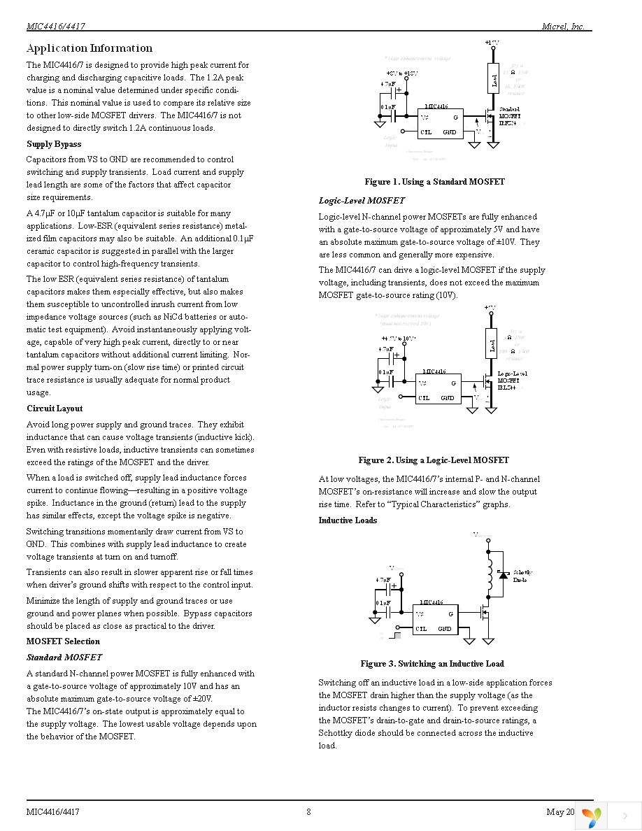 MIC4417YM4 TR Page 8